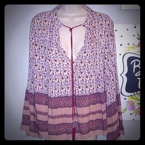 Bohemian style top